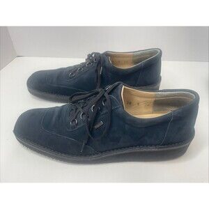 Salvatore Ferragamo Women’s Blue Suede shoes Size 9 2A